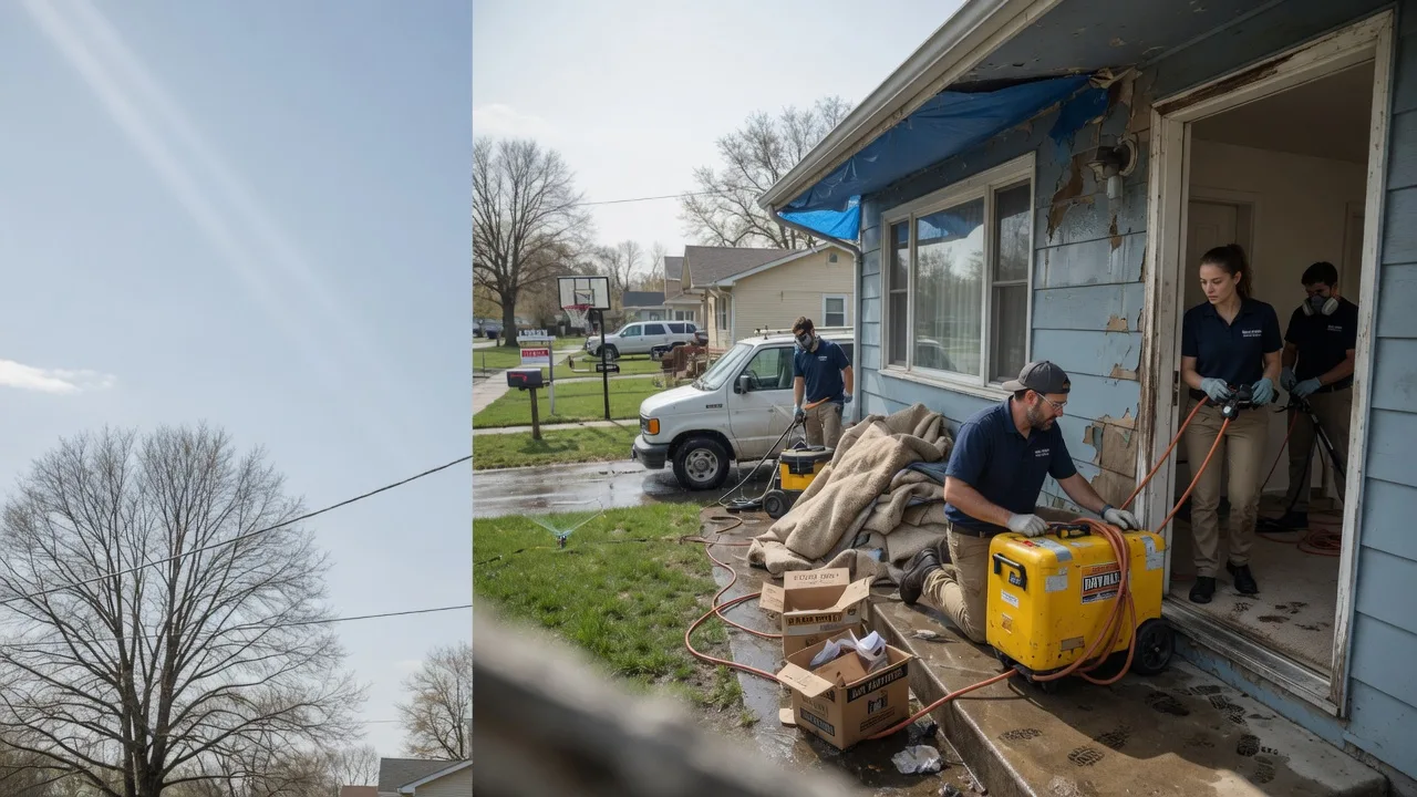Basement Flood Cleanup in Laurelville, OH near me
